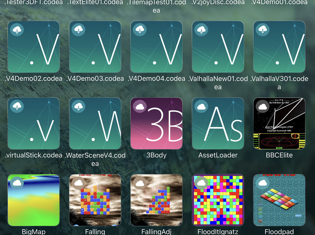 Codea 3.12 (482) - Bugs - Codea Talk