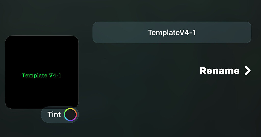 Template error V4 - Beta - Codea Talk
